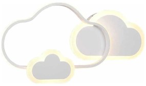 Φωτιστικό Οροφής - Πλαφονιέρα Cloudy R62263131 29W Led 25x52x9cm White Mat RL Lighting Μέταλλο
