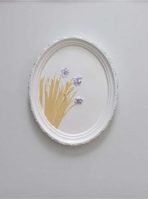 Stewehome οβάλ διακοσμητικό τοίχου από πέτρα 21x17 cm