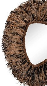 ΔΙΑΚΟΣΜΗΤΙΚΟΣ ΚΑΘΡΕΠΤΗΣ ΤΟΙΧΟΥ GRESSO HM4712 ΙΝΕΣ ΜΠΑΝΑΝΑΣ ΦΥΣΙΚΟ-ΜΑΥΡΟ 90x100Υεκ