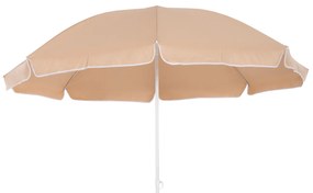 ΟΜΠΡΕΛΑ ΘΑΛΑΣΣΗΣ RANDALL 8 FIBERGLASS ΑΚΤΙΝΕΣ 2.20μ HM6015.04 MOKA