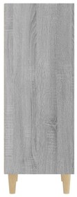 vidaXL Ντουλάπι Γκρι sonoma 34,5x32,5x90εκ. από Επεξεργασμένο Ξύλο