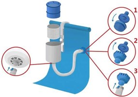 Φίλτρο πισίνας Intex Deluxe 28000 Σουρωτήρι