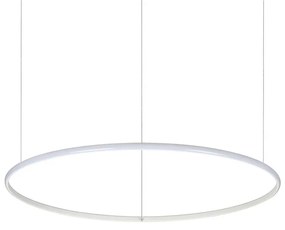 Φωτιστικό Κρεμαστό Ideal Lux Hulahoop 258768 D080 Λευκό (3000Κ)