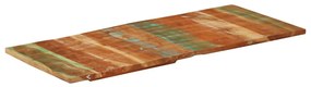 vidaXL Επιφάνεια Τραπεζιού Ορθ. 60x140 εκ. 25-27 χιλ. Μασίφ Ανακ. Ξύλο