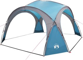 vidaXL Πορτοκαλί Σκηνή Μπλε 410 x 410 x 250 εκ Πολυεστέρας και Χάλυβας