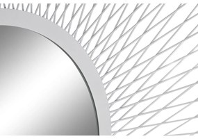 Τοίχο καθρέφτη Home ESPRIT Λευκό Urban 90 x 2 x 90 cm