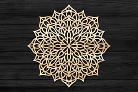 Intra απο ξύλο plywood 3mm-4mm πάχος 3D Mandala για Cricut Δίασταση 30x30 cm INTRAFABR-69584481