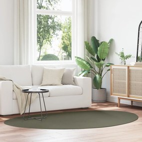 Χαλιά Σκούρο Πράσινο Πολυεστέρας 160 x 230 εκ. Αντιολισθητικό