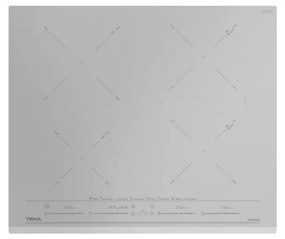 Teka IZC 64630 SM MST Επαγωγική Εστία 60cm Steam Grey
