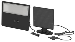 Φωτιστικό Ηλιακό Eglo 901085 PANETTIERI Μαύρο Ματ (Black Mat) 4000K