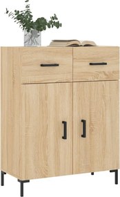 vidaXL Ντουλάπι Sonoma Δρυς 69,5 x 34 x 90 εκ. από Επεξεργασμένο Ξύλο