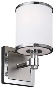 Απλίκα Φωτιστικό Τοίχου E27 60W IP20 Νίκελ Prospect Park FE-PROSPECT-PARK1 Elstead FE-PROSPECT-PARK1 Νίκελ Ματ