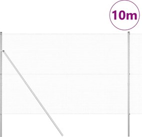 vidaXL Συρματόπλεγμα Σταθερού Εδάφους 10 x 1,5 m Γαλβανισμένος Χάλυβας