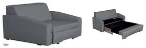Bliumi  Διθέσιος Καναπές με Κρεβάτι Bliumi 143x095 Rene Grey BEST-10119