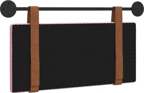 vidaXL Κρεμαστό Κεφαλάρι Ροζ Αντίκα PU