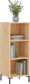 vidaXL Ντουλάπι Sonoma Δρυς 34,5x32,5x90 εκ. από Επεξεργασμένο Ξύλο