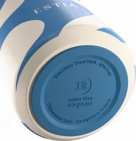 Ποτήρι Θερμός 500ml Estia Save The Aegean Pulse Ocean Waves 01-42608
