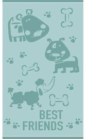 Παιδική Πετσέτα Θαλάσσης (70x120) Melinen Puppy Lover Aqua