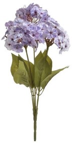 Διακοσμητικό Μπουκέτο 3-85-084-0145 46cm Light Blue Inart Metal, Fabric