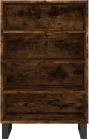 vidaXL Ραφιέρα Καπνιστή Δρυς 57 x 35 x 90 από Επεξεργασμένο Ξύλο
