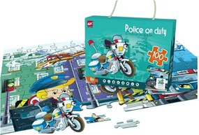 Παιδικό puzzle 100 κομματιών - Police - 61009 - 917214