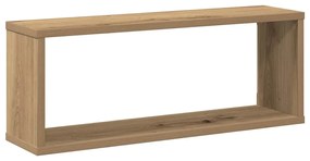vidaXL Ράφια κύβων τοίχου 4 τεμάχια Artisan Oak Κατασκευασμένο ξύλο