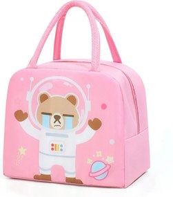Ισοθερμική Τσάντα Φαγητού 5.5lt Amber 3003-26 Pink Astronaut