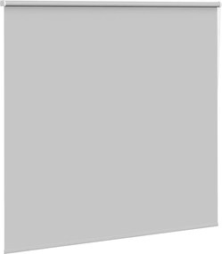 vidaXL Roller Blind Blackout ανοιχτό γκρι 165x130 cm Πλάτος υφάσματος