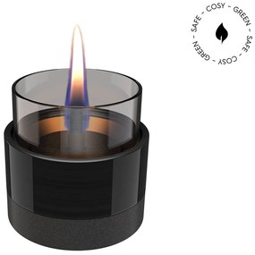 Επιτραπέζια Εστία Φωτιάς Rosie 8 Tenderflame με διάρκεια καύσης 3 - 4 ώρες, χωρητικότητα δεξαμενής 150ml και διαστάσεις 9x8.5cm - Black