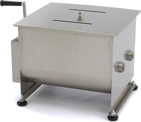 Meat Mixer - 30L - 25kg Meat - Double Axle - Manual