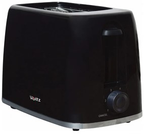 Φρυγανιέρα Oliver Voltz Daisy OV51440W, 700W, 2 φέτες, 6 επίπεδα, αφαιρούμενος δίσκος ψίχας, Μαύρο