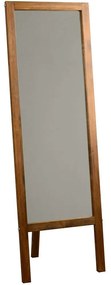 Καθρέπτης Δαπέδου - Τοίχου 552NOS2176 55x170cm Walnut Aberto Design Ξύλο