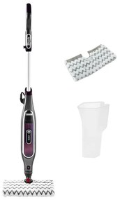 Shark S6003EU, 1200W, 0,35 l, 3 ρυθμίσεις, τεχνολογία Klick'n Flip, Steam Blaster, μαξιλαράκια Dirt Grip, γκρι/βιολετί