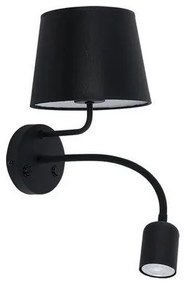 Απλίκα Φωτιστικό Τοίχου με LED σποτ MAJA 3 χρώματα TK Lighting-2537-Μαύρο 2537