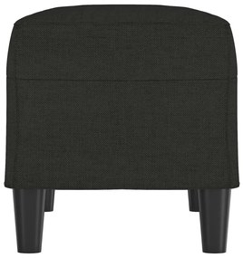 vidaXL Πάγκος Μαύρος 70 x 35 x 41 εκ. Υφασμάτινος