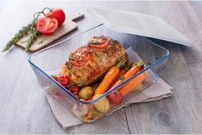 Δοχείο συντήρησης τροφίμων Pyrex Λευκό Διαφανές Ορθογώνιο 1,5 L