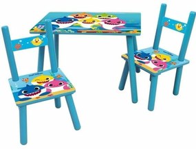 Σετ τραπέζι και καρέκλες για παιδιά Fun House BABY SHARK