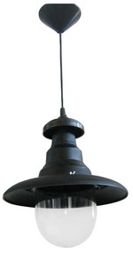 Φωτιστικό Οροφής Μονόφωτο FLP-100K 26-0024 Black PVC