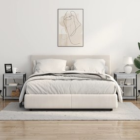 vidaXL Κομοδίνο Γκρι sonoma 41 x 31 x 51 εκ. Επεξεργασμένο ξύλο
