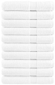 Πετσέτες Σάουνας SOLUND 10 Τεμ Λευκές 80x200εκ. 600γρ/μ²