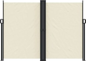 vidaXL Σκίαστρο Πλαϊνό Συρόμενο Κρεμ 180 x 600 εκ.