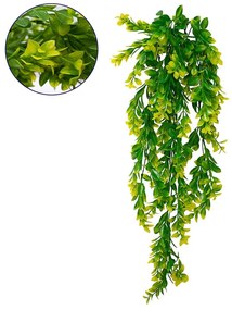 Τεχνητό Κρεμαστό Φυτό Μυρτιά 78059 30x10x80cm Green-Yellow GloboStar Plastic