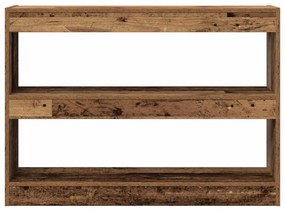 vidaXL Βιβλιοθήκη Παλαιό ξύλο 100 x 30 x 72 εκ Επεξεργασμένο ξύλο
