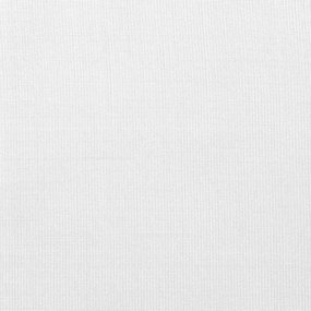vidaXL Voile κουρτίνες με ροδέλες 2 τεμάχια Λευκό