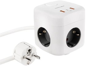 Λωρίδα NANOCABLE 10.37.0011 Λευκό (1,4 m)