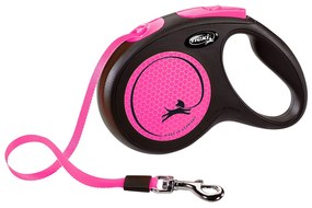 Λουρί Σκύλου Flexi Flexi 5 m Ροζ S