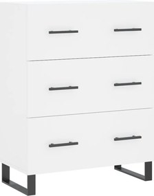 vidaXL Ντουλάπι Λευκό 69,5 x 34 x 90 εκ. από Επεξεργασμένο Ξύλο