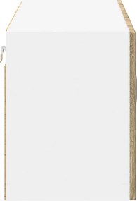 vidaXL Ραφιέρα τοίχου LUCCA Sonoma Δρυς 80 x 31 x 40 εκ