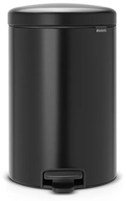 Brabantia 649044 Κάδος Απορριμμάτων 20L, Matt Black