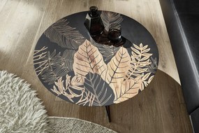 Bali Καρεκλα Relax Μαύρη + Υποπόδιο 83x86x102 cm